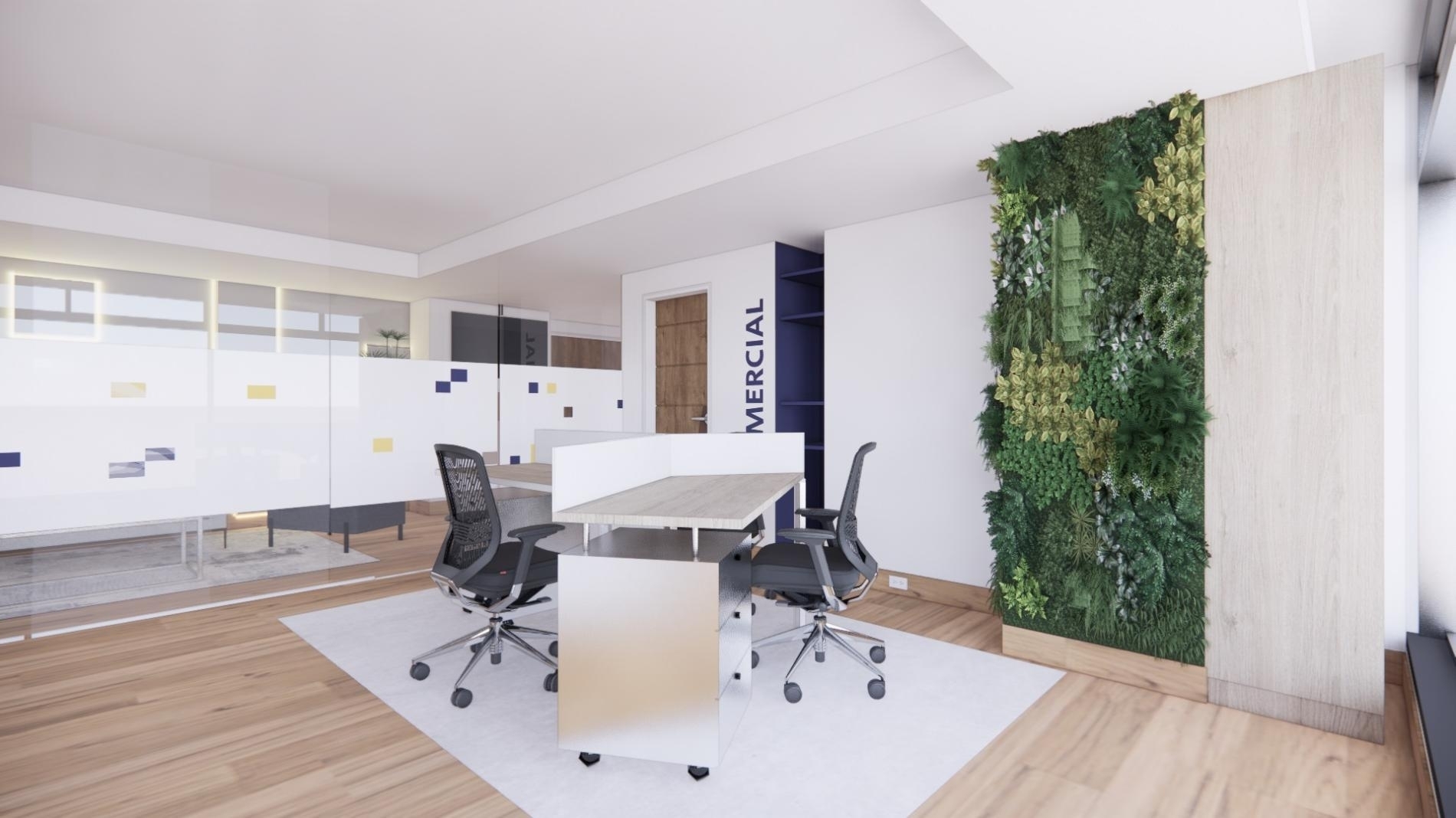 Foto 5 del imagenesDespues del proyecto SINTEL GROUP realizado por Loah Diseño interior