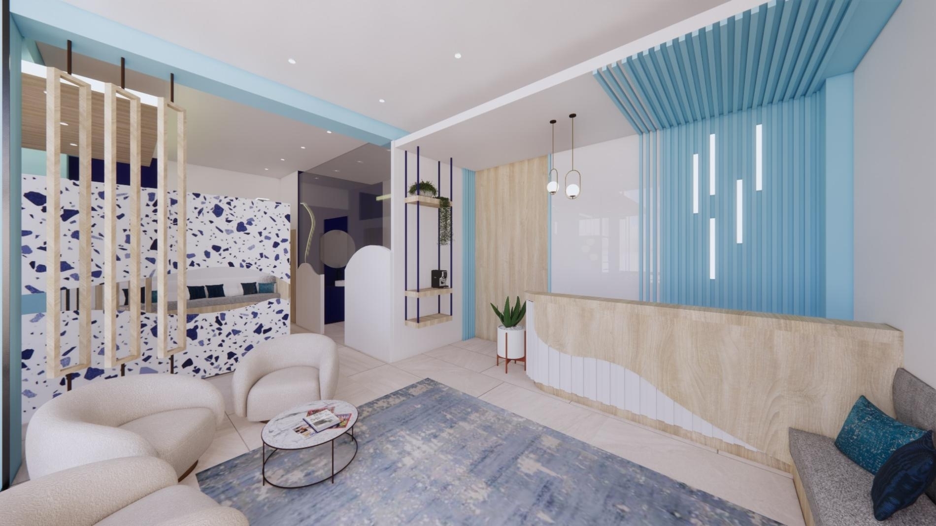 Foto 2 del imagenesDespues del proyecto ZAFIRO DENTAL MARIANITAS realizado por Loah Diseño interior