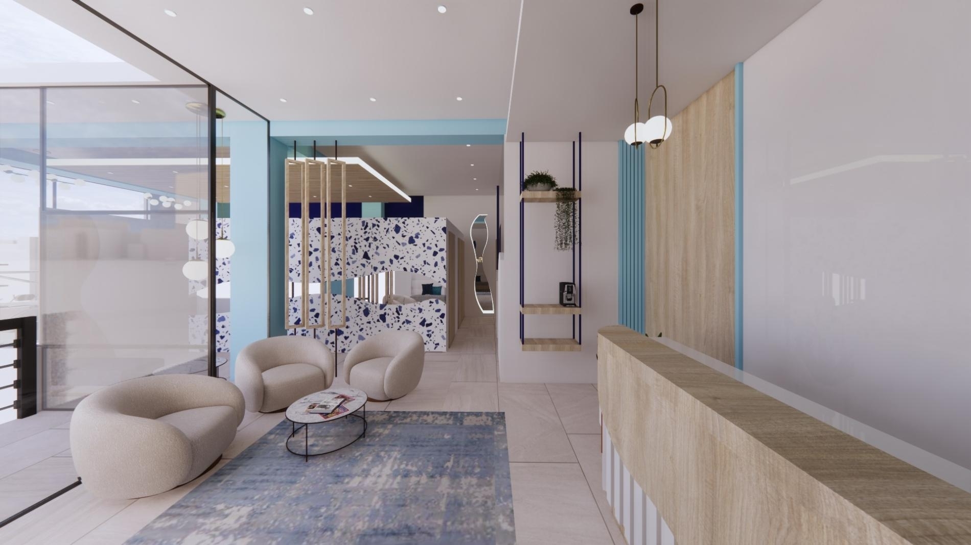 Foto 3 del imagenesDespues del proyecto ZAFIRO DENTAL MARIANITAS realizado por Loah Diseño interior