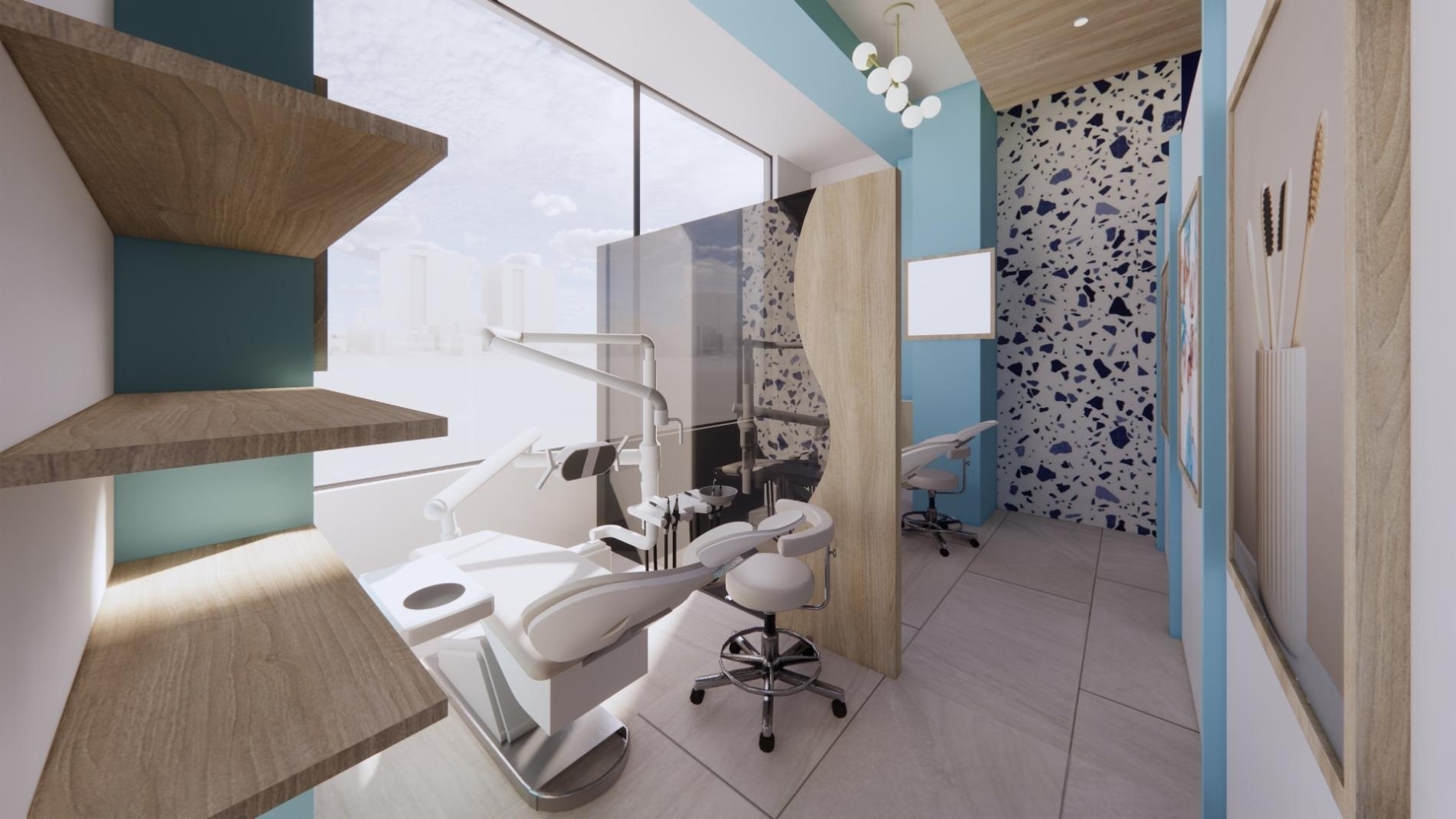 Foto 4 del imagenesDespues del proyecto ZAFIRO DENTAL MARIANITAS realizado por Loah Diseño interior