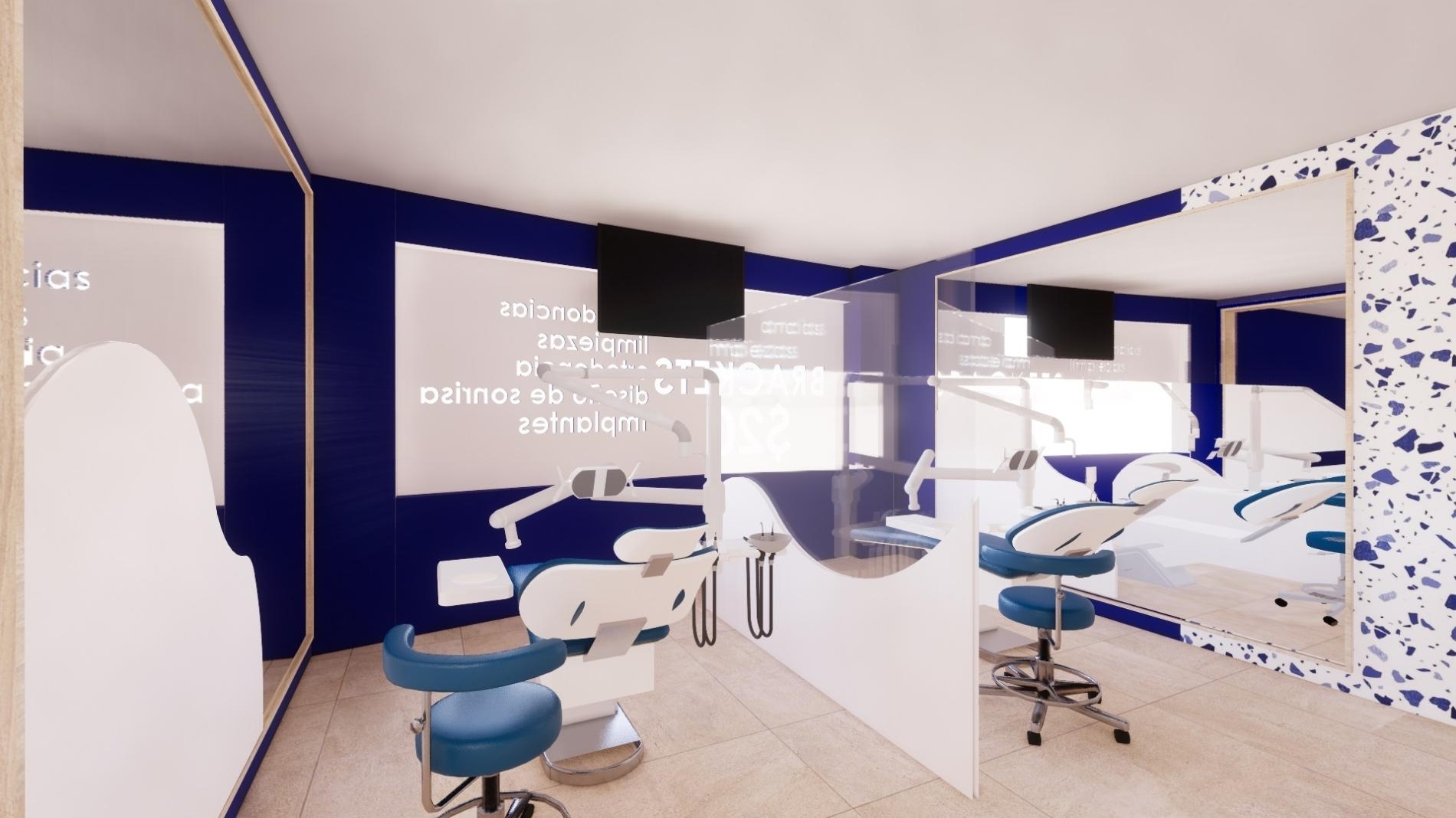 Foto 3 del imagenesDespues del proyecto ZAFIRO DENTAL ORELLANA realizado por Loah Diseño interior